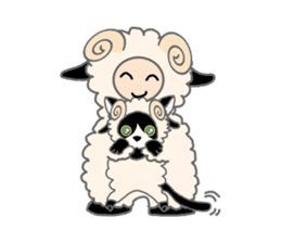 TSUBA and TAKE with Sheep sticker #3537872