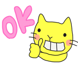 A cat called "Nyangoro" sticker #3538078