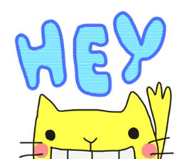 A cat called "Nyangoro" sticker #3538106
