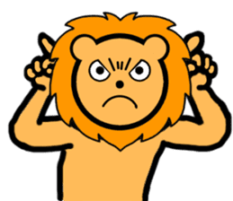 pretty lions sticker #3538368