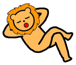 pretty lions sticker #3538378