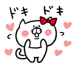 LOVE LOVE Heart Cat sticker #3538394
