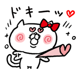 LOVE LOVE Heart Cat sticker #3538395