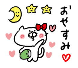 LOVE LOVE Heart Cat sticker #3538403