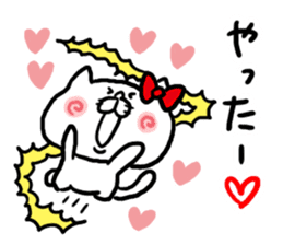LOVE LOVE Heart Cat sticker #3538408