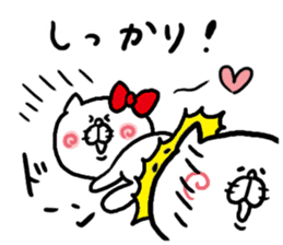 LOVE LOVE Heart Cat sticker #3538410