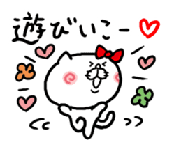LOVE LOVE Heart Cat sticker #3538415