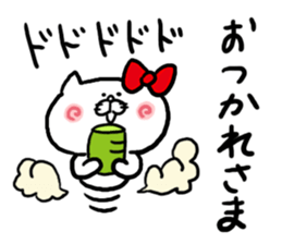 LOVE LOVE Heart Cat sticker #3538418