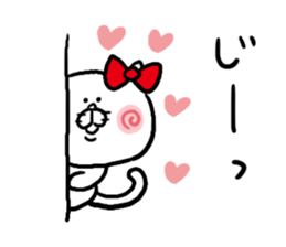 LOVE LOVE Heart Cat sticker #3538422