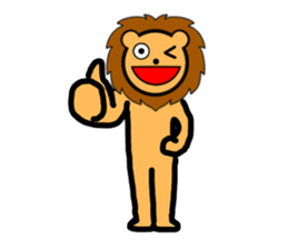 pretty lions2 sticker #3538881