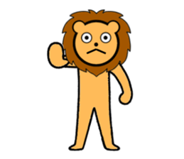 pretty lions2 sticker #3538893