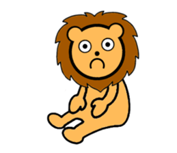 pretty lions2 sticker #3538911