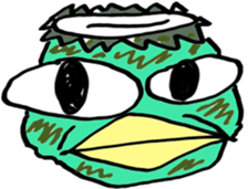 kappa of Hitoyoshi Kuma sticker #3539127