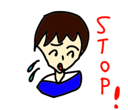 Gather!A boy,a girl! sticker #3539219