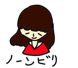 Gather!A boy,a girl! sticker #3539221