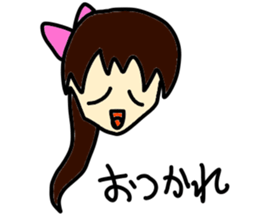 Gather!A boy,a girl! sticker #3539224