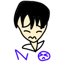 Gather!A boy,a girl! sticker #3539233