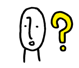 Rather long face sticker #3539259