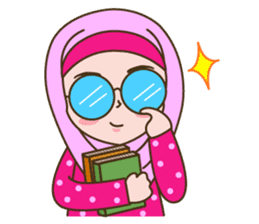 Hijab Girl sticker #3539370