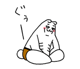 polar bear monster sticker #3539569