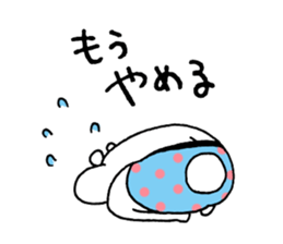 polar bear monster sticker #3539570