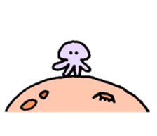 life of the alien sticker #3539662