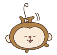 Monkey stickers sticker #3539968