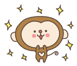 Monkey stickers sticker #3539969