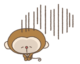 Monkey stickers sticker #3539992