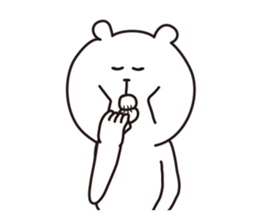 Big bear of lips sticker #3540107