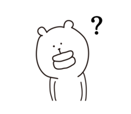 Big bear of lips sticker #3540112