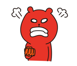 Big bear of lips sticker #3540113