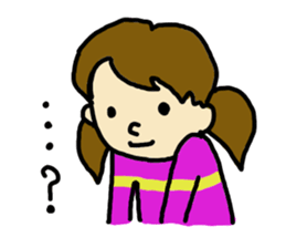 twin tail girl(JAPN) sticker #3540114