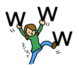 twin tail girl(JAPN) sticker #3540116