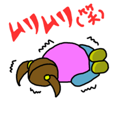 twin tail girl(JAPN) sticker #3540126