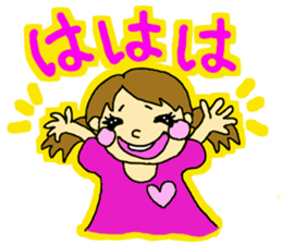 twin tail girl(JAPN) sticker #3540136