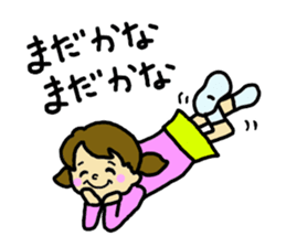 twin tail girl(JAPN) sticker #3540141