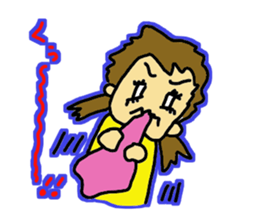 twin tail girl(JAPN) sticker #3540149