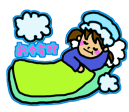 twin tail girl(JAPN) sticker #3540153