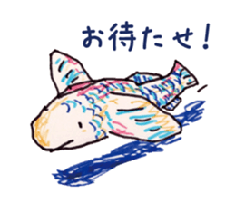 Freehand drawing7 sticker #3540502