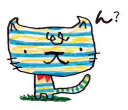 Freehand drawing7 sticker #3540505