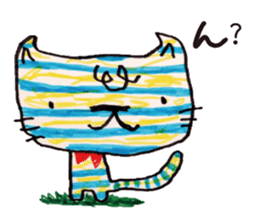 Freehand drawing7 sticker #3540505