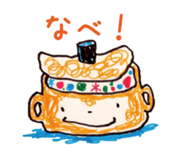 Freehand drawing7 sticker #3540507