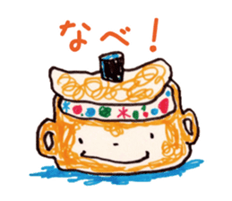 Freehand drawing7 sticker #3540507