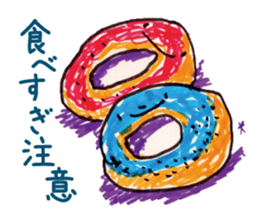 Freehand drawing7 sticker #3540508