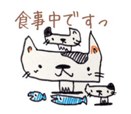 Freehand drawing2 sticker #3540522