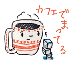 Freehand drawing2 sticker #3540523