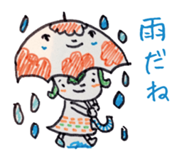 Freehand drawing2 sticker #3540526