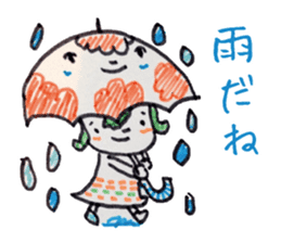 Freehand drawing2 sticker #3540526