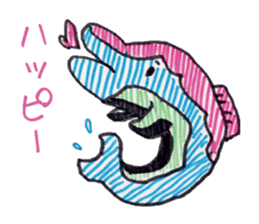 Freehand drawing2 sticker #3540528